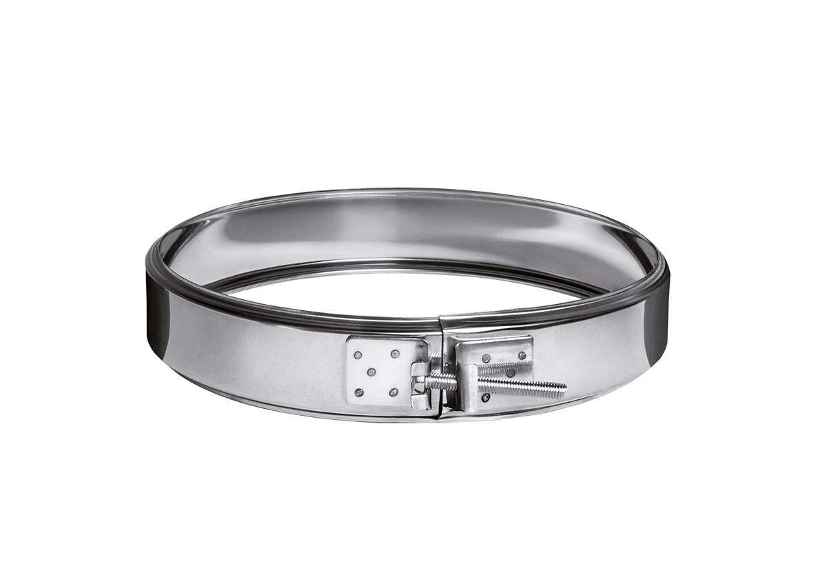 Хомут обжимной Ferrum (430/0,5 мм) D250