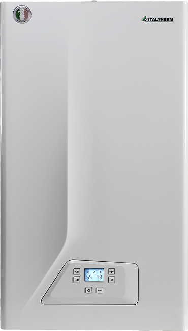 ITALTHERM Котел газовый CITY CLASS 40 FR (WB) (белая панель управления кнопки)