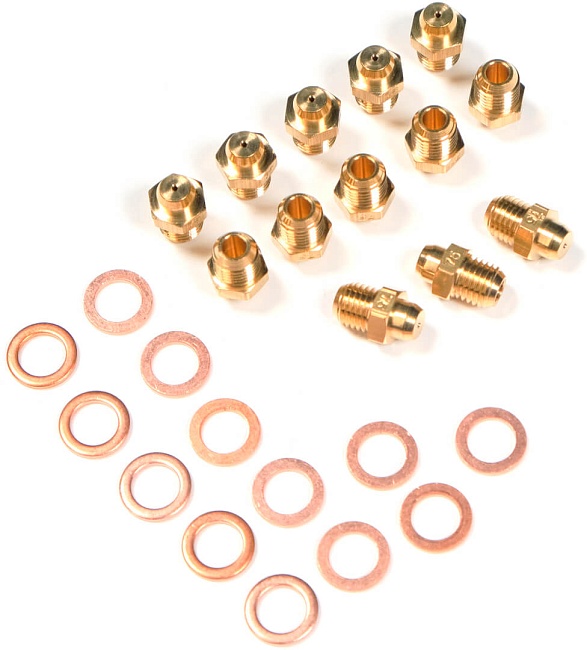 401040075 ITALTHERM Комплект форсунок для перехода на сжиженный газ G30/31 (Ø 0,75)