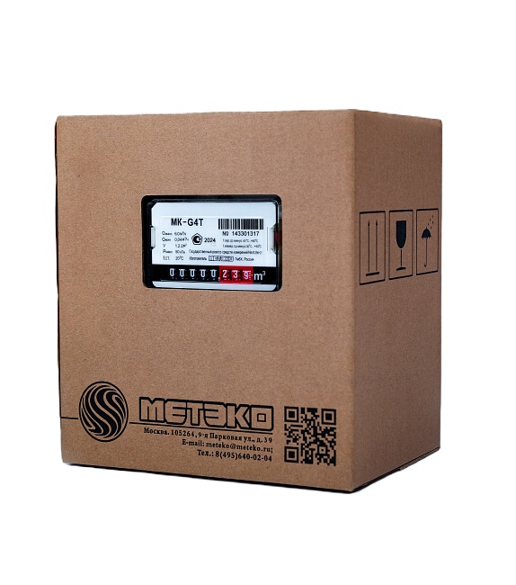 Счетчик газа МK-G4T правый